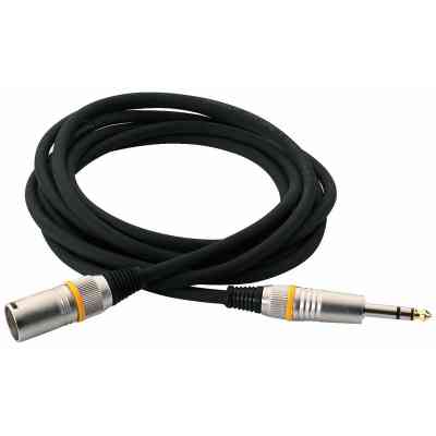 Мікрофонний кабель RockCable Microphone Cable - XLR (m) / TRS Jack 3m (RCL 30383 D6 M BA) Вінниця