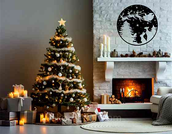 Декоративне настінне Панно «Новий рік», Декор на стену Київ