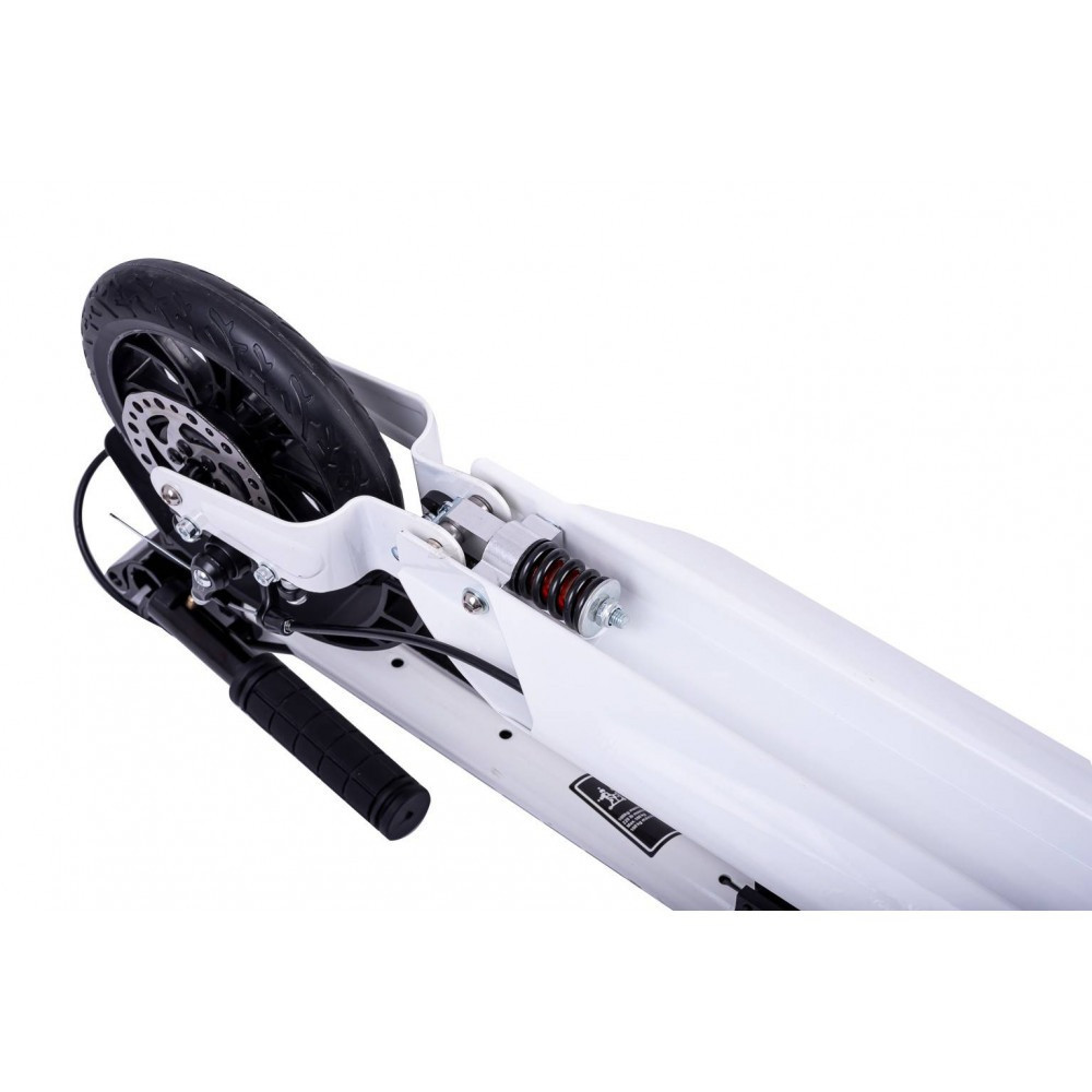 Самокат двухколесный городской для подростков и взрослых аллюминевый Razzo з дисковым тормозом с амортизатором Киев - изображение 8