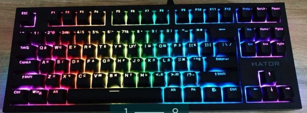 Клавиатура Игровая механическая геймейрська HATOR Киев - изображение 8