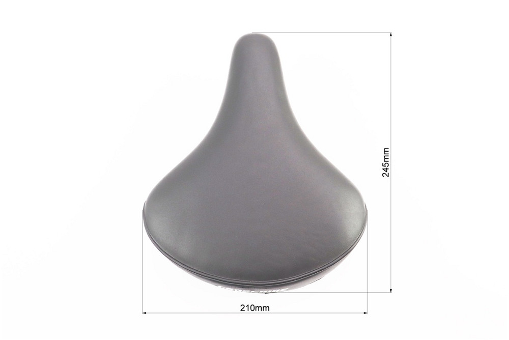 Сидіння ХВЗ 245x210мм, чорне CROSSRIDE Київ - фото 3