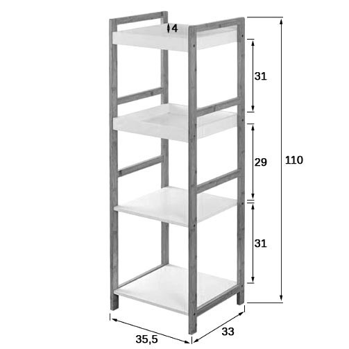 Этажерка для ванной 