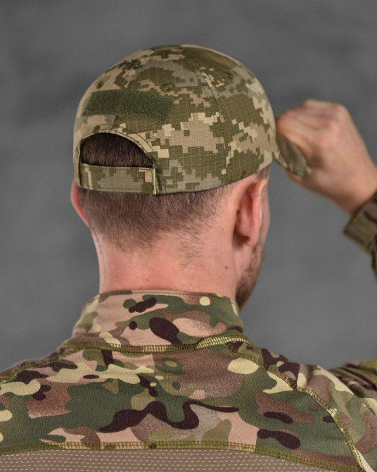 Тактическая бейсболка ЗСУ пиксель ВТ6704 Одесса - изображение 8