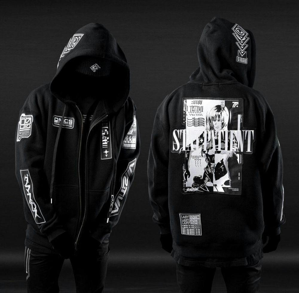 Худи, черная толстовка мужская, свитшот 2702806493 размер 48 Днепр - изображение 1