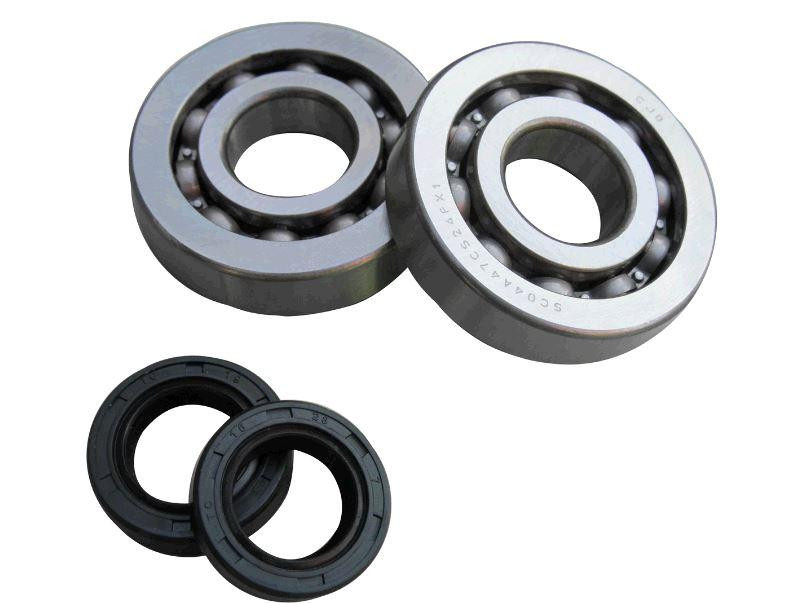 Подшипники коленвала (пара) Пиаджо (+сальники) Мукачево - изображение 1