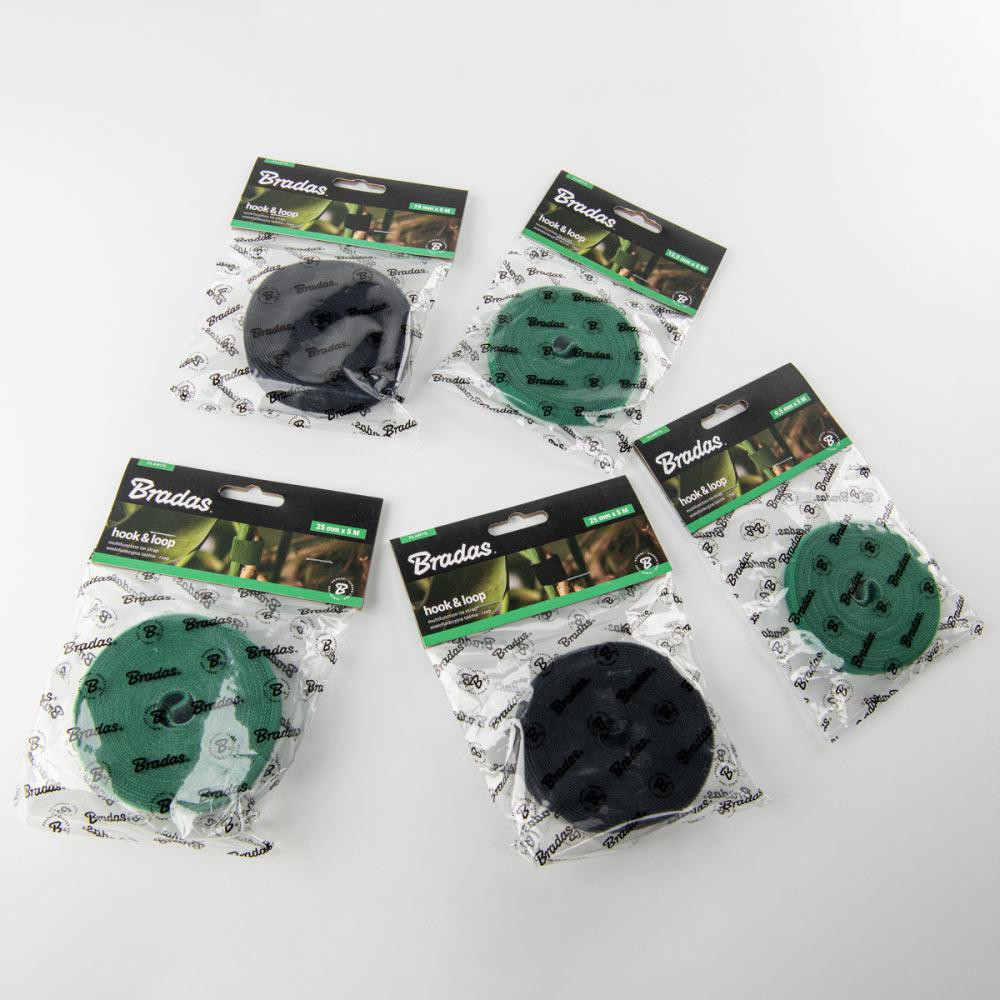 Багатофункціональна стрічка, Т рулон на липучці, 25 мм х 5 м, зелений, TYHLT25005/GR Київ - фото 4