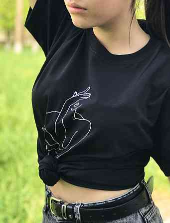 Футболка Oversize с крутым Art рисунком. Черновцы