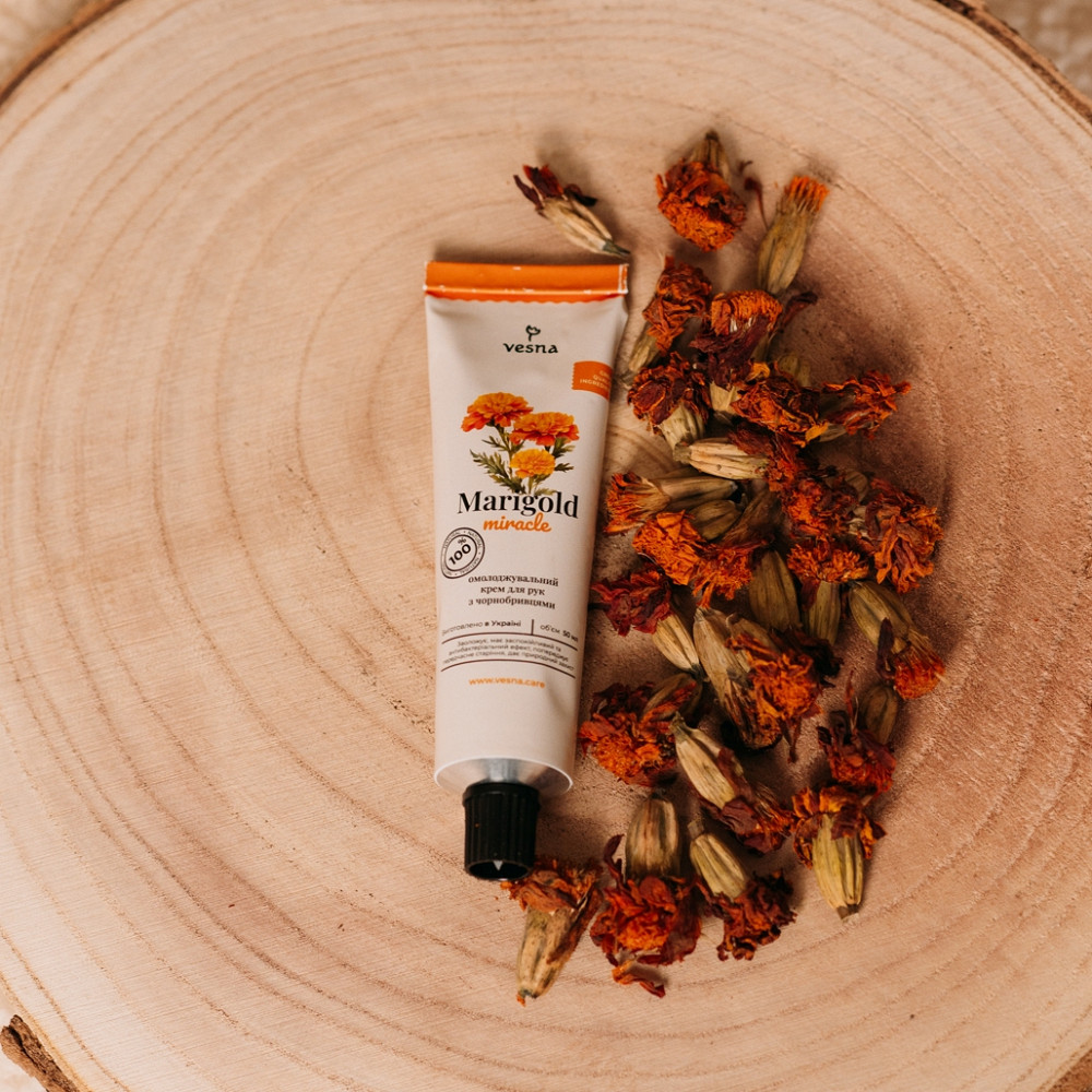 Крем для рук з Чорнобривцями Vesna 50 мл Київ - фото 3