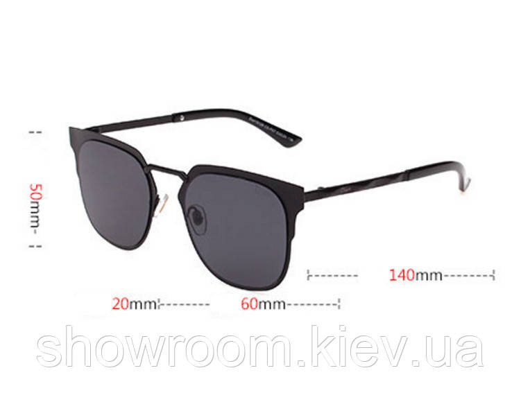 Жіночі сонцезахисні дзеркальні окуляри (15128) Київ - фото 4