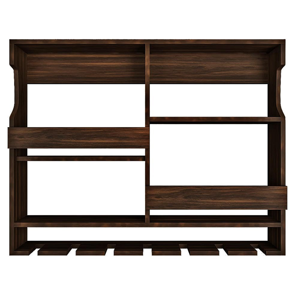 Настенная винная полка 