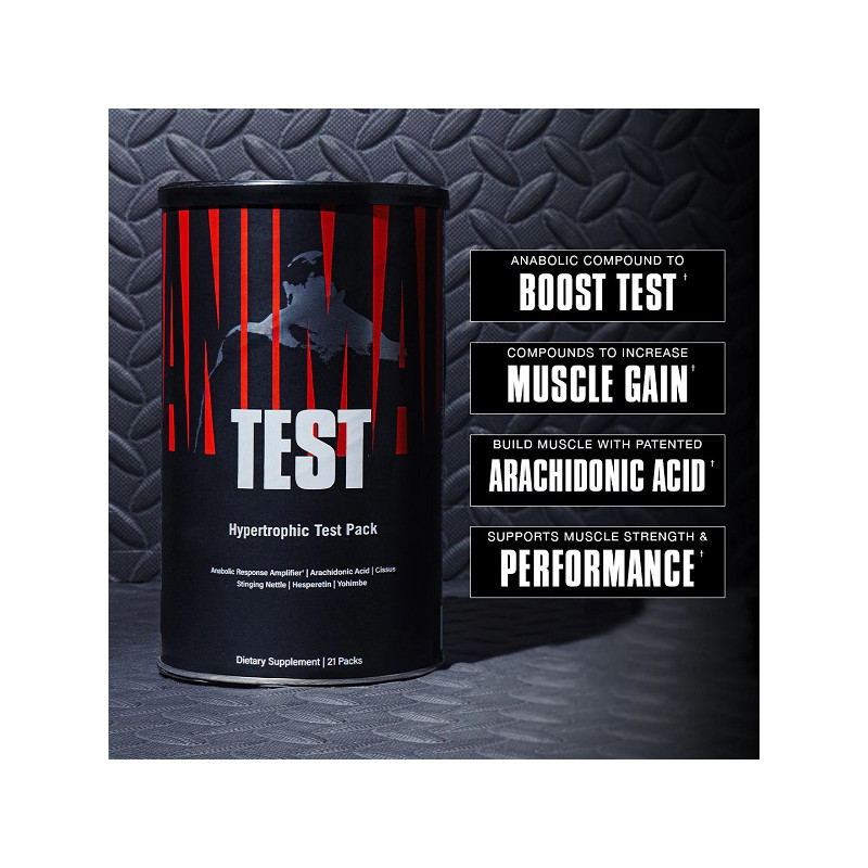 Бустер тестостерону Universal Nutrition Animal Test 21 пакетів Луцьк - фото 3