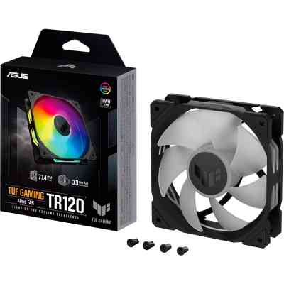Кулер для корпуса ASUS TUF GAMING TR120 FAN ARGB BLACK (90DA0090-B09000) Винница