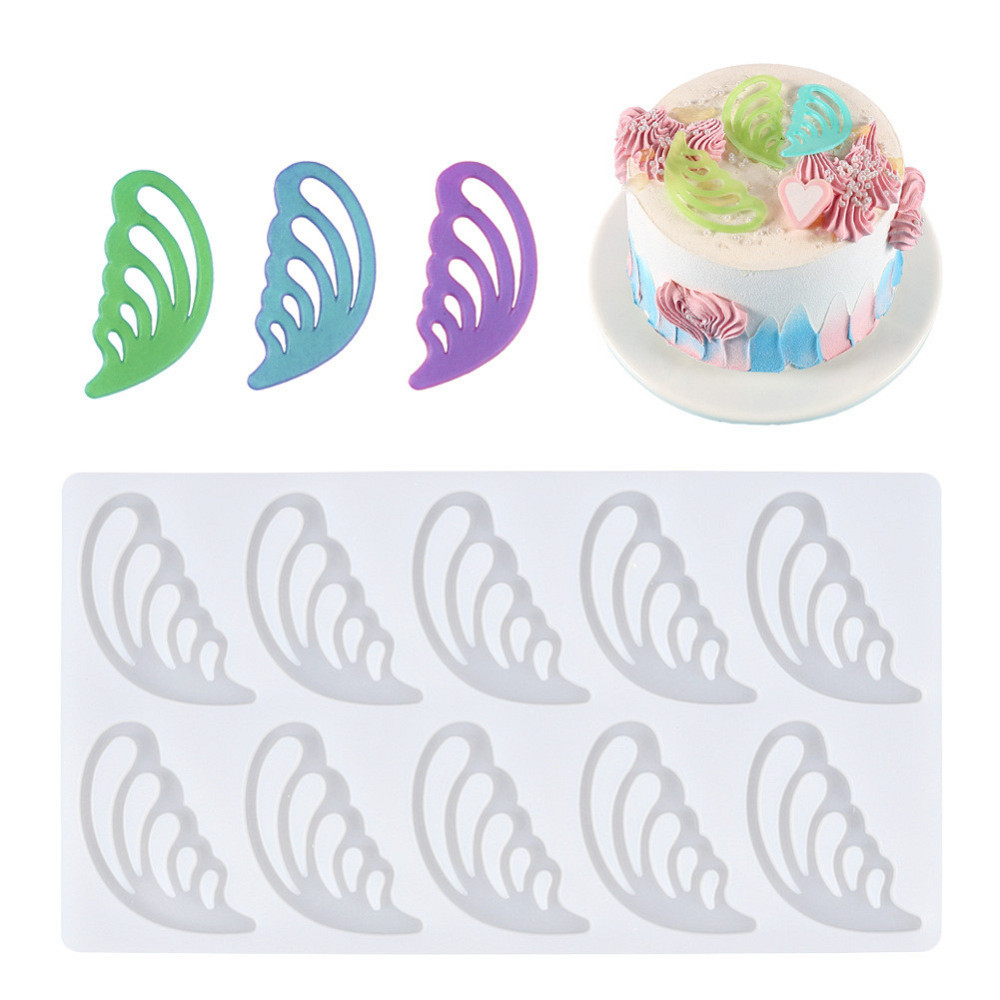 Молд для шоколада Крылья 22 на 12 см серый Киев - изображение 3