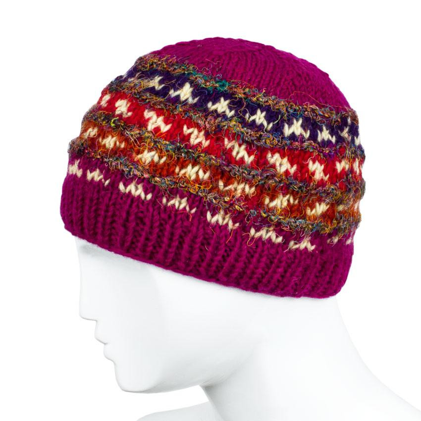 В'язана шапка із вовни Київ - фото 1