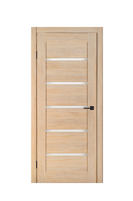 Дверь Реликт Лайн 30 Золотистый + Сатиновое стекло 60*200 см Двери межкомнатные для спальни Киев - изображение 1