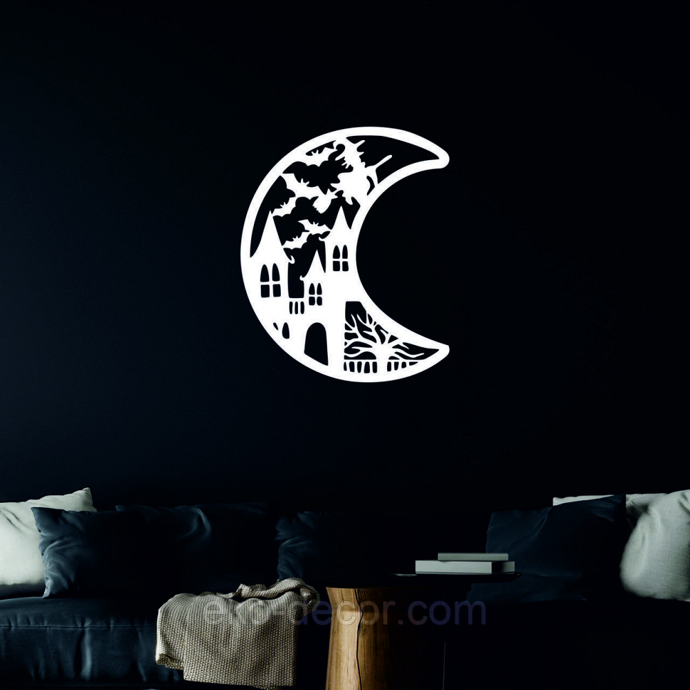 Декоративне настінне Панно «Хеллоуїн», Декор на стіну 110*89 см, Білий Київ - фото 6