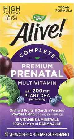 Вітаміни для вагітних та кормлячих Nature's Way Prenatal Multi-Vitamin 60 вег гел капс Київ