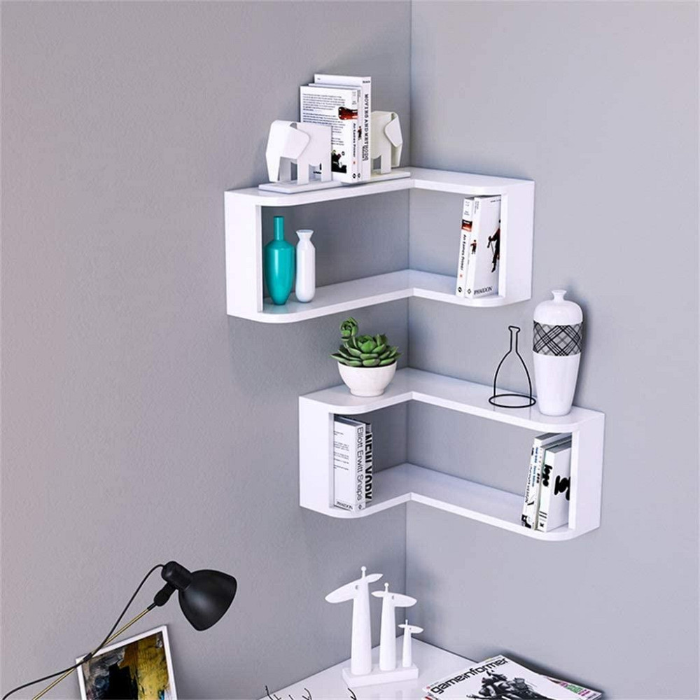 Набір кутових настінних полиць "Бараона" зефір Миколаїв - фото 1