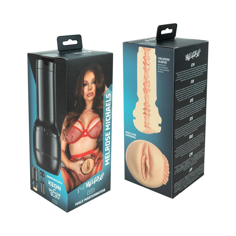 Мастурбатор Kiiroo Feel MelRose Michaels PBC совместим с PowerBlow и Keon Sex Aura Киев - изображение 8