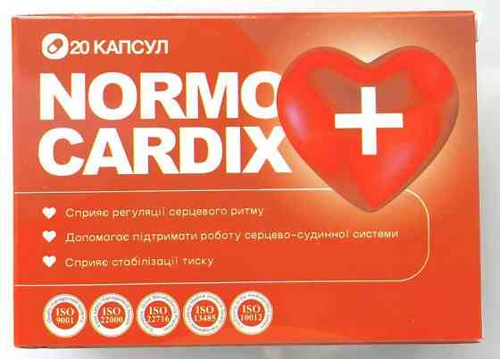 Normo cardix + (нормо кардікс +) капсули для сердцево-судинної системи Дніпро