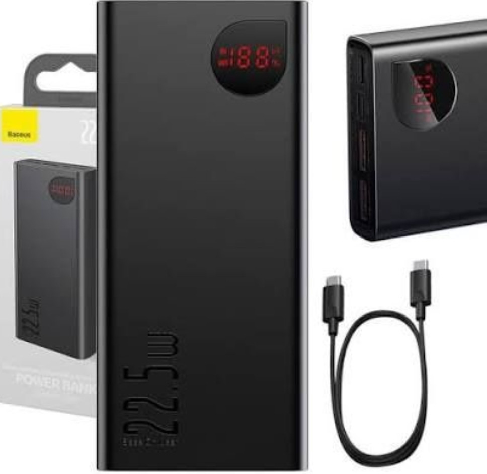 Павер банк Baseus 20000 для телефона, ноутбука, power bank, повербанк. Київ - фото 5