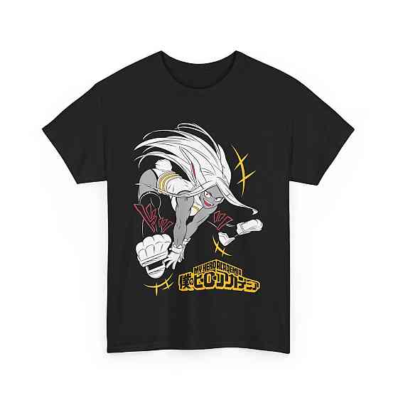 Футболка аниме Моя геройская академия оверсайз (S/M/L) Черний AnimeJ0279 Днепр