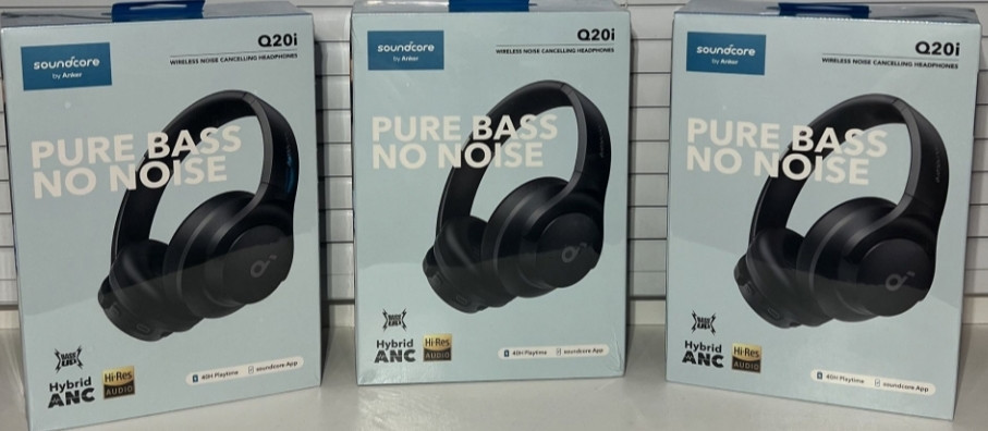 Навушники з мікрофоном Anker SoundCore Q20i Black Киев - изображение 4