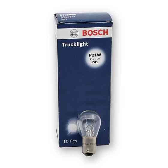Вказівна лампа розжарювання BOSCH P21W 24V BA15S Trucklight (1987302501) Харків