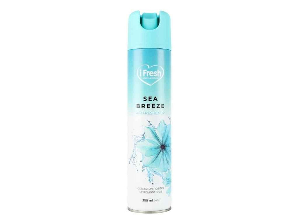 Освiжувач повiтря 300мл аерозольний Sea breeze ТМ iFresh Solmir Київ - фото 1