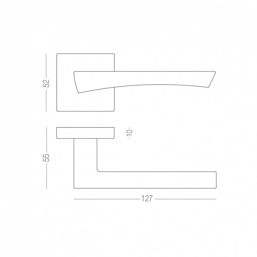 РУЧКА ДЛЯ ДВЕРЕЙ НА РАЗЕТЦЕ DELIKATE Киев - изображение 3