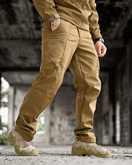 Тактичний костюм софтшел sofftshel AURA койот ПП7821 Одеса - фото 9