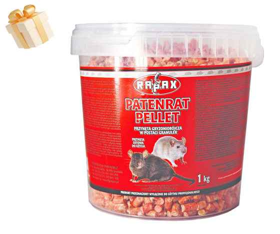 Гранулы мумифицирующие для крыс и мышей Rapax, 1 кг Днепр