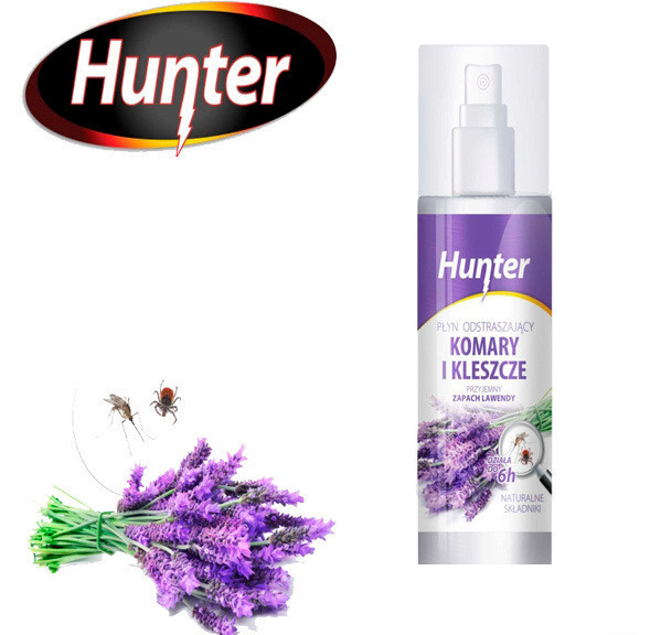 Натуральный спрей от комаров и клещей Hunter, 100 мл Днепр - изображение 3