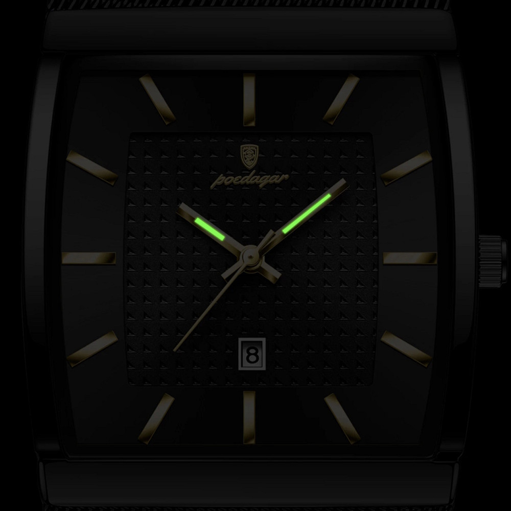 Часы мужские наручные Poedagar Chain Черный Винница - изображение 19