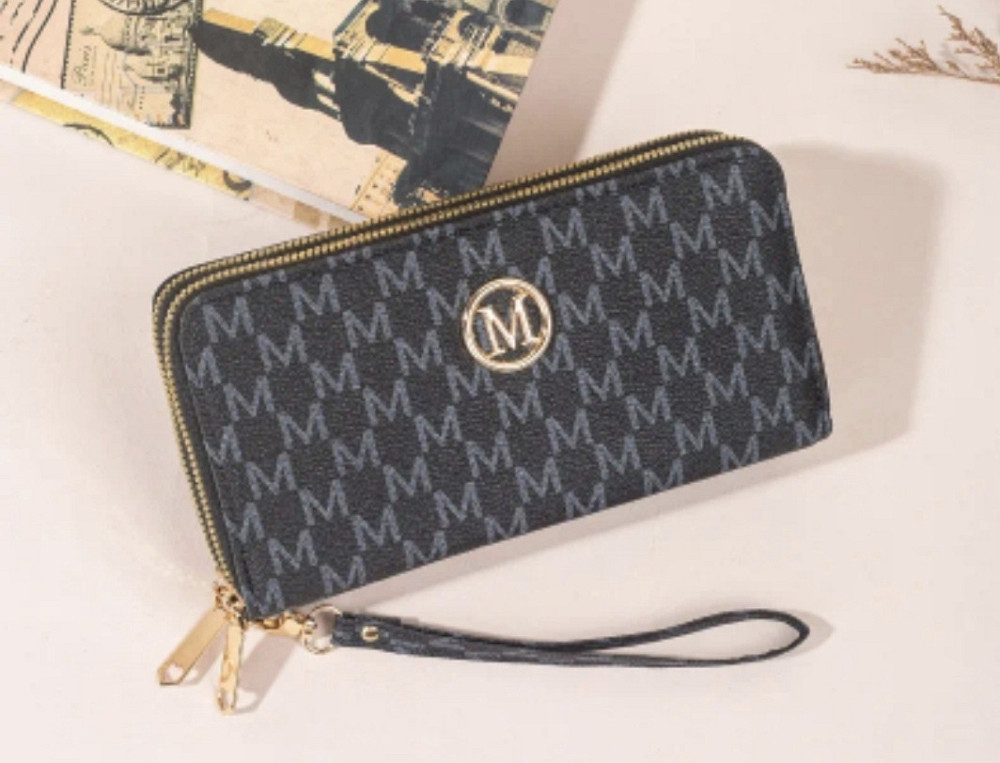 Гаманець жіночий великого розміру Чорний Сміла - фото 5