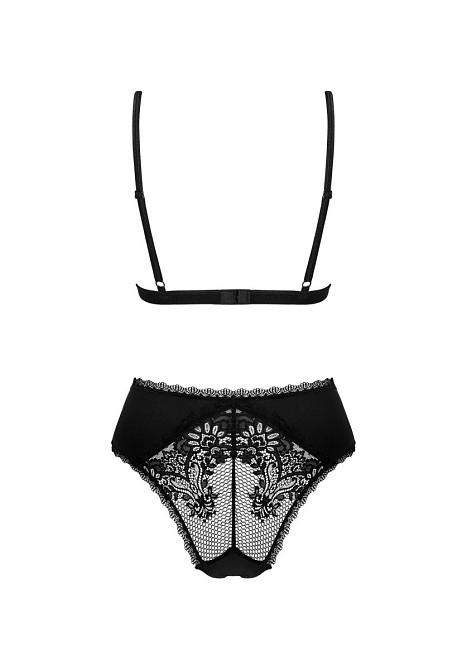 Кружевное боди Obsessive Maderris M/L Черное Sex Aura Киев - изображение 4