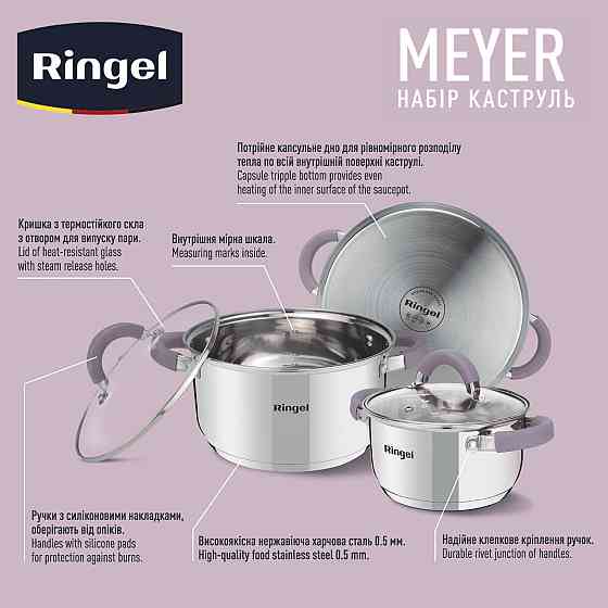 Набір посуду Ringel Meyer, 6 предметів (6479376) Київ