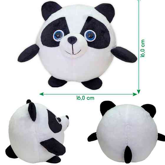 Игрушка мягконабивная Круглик Панда МС 080501-13 Винница