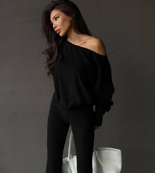 Женские классические теплые брюки-лосины микродайвинг начес Одесса - изображение 1