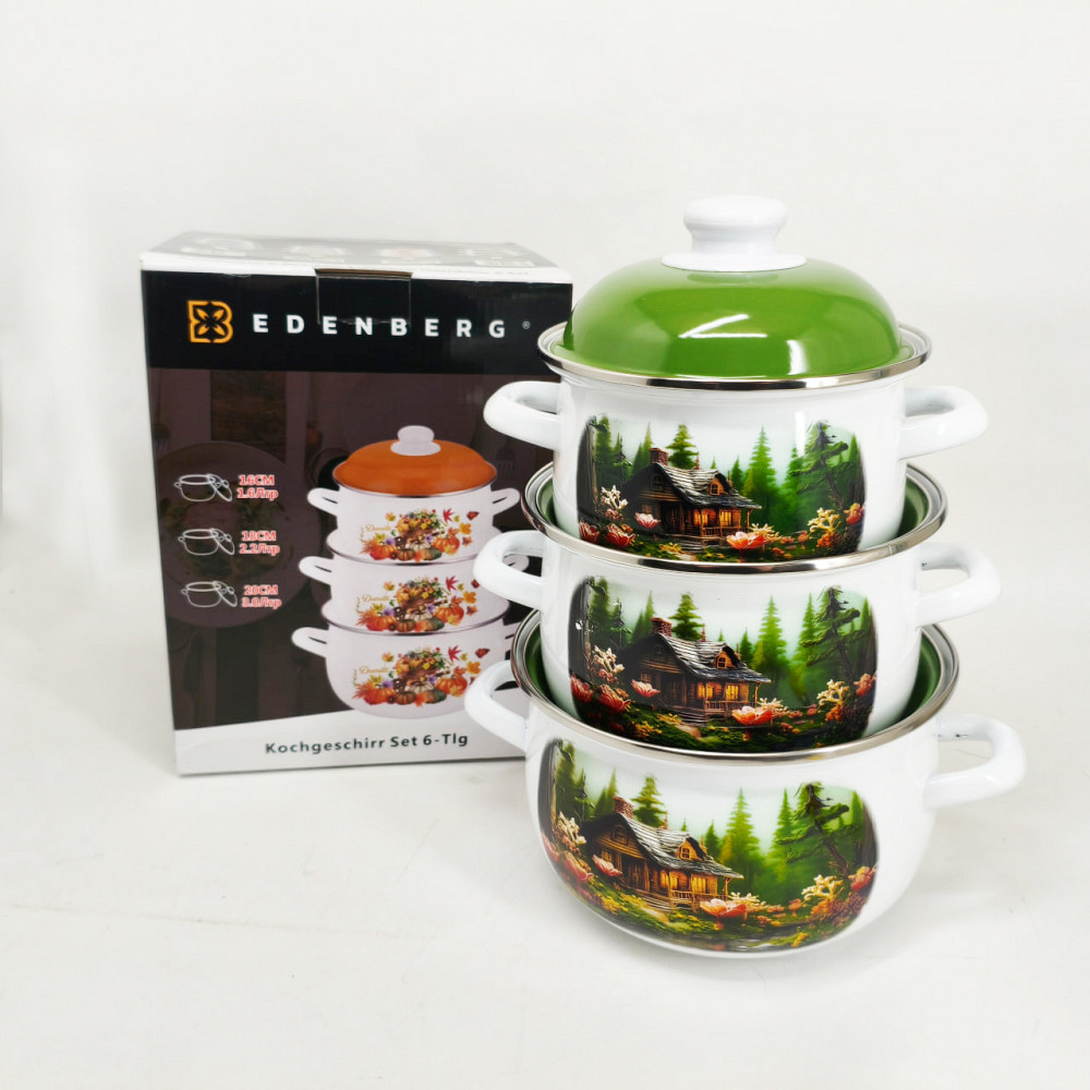 Набор качественных каструль, Кастрюли с крышками, Фирменные наборы кастрюль, Набор кастрюль для плит CQ-52 Львов - изображение 8