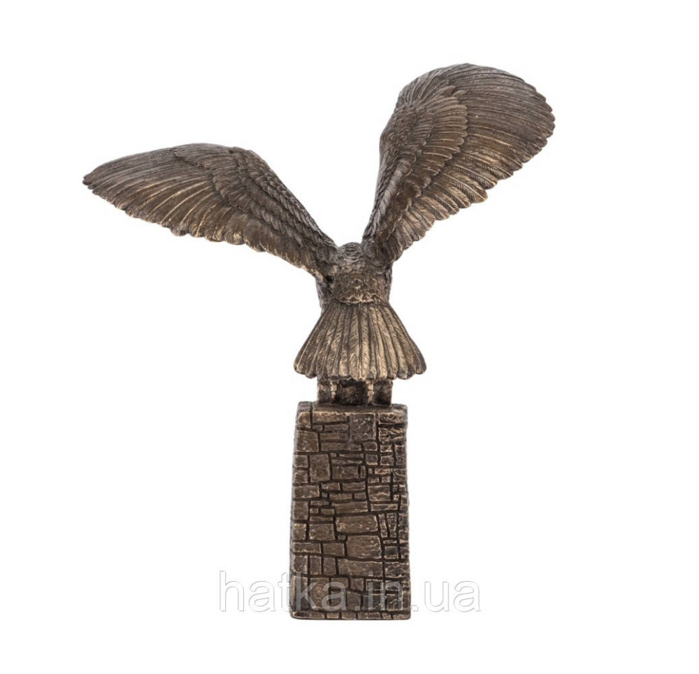 Статуэтка Veronese Орел на башне 28 см полистоун с бронзовым покрытием 08147A1 Киев - изображение 2