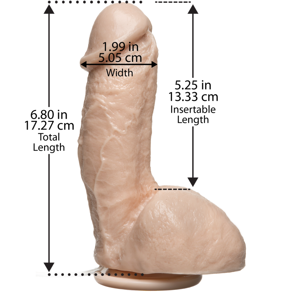 Кончающий фаллоимитатор Doc Johnson The Amazing Squirting Realistic Cock, ПВХ, диаметр 5,1см Sex Aura Киев - изображение 3