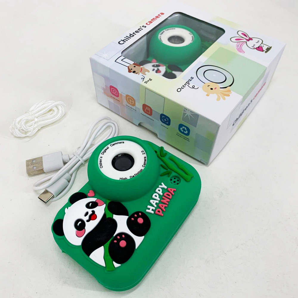 Дитячий фотоапарат Панда Green CS-78 Львів - фото 5