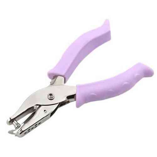 Дырокол для скрапбукинга и рукоделия, пробойник круг 6мм, цвета Вінниця