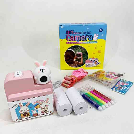 Дитячий миттєвий фотоапарат, Дитяча фотокамера моментального друку, Фотоапарат для творчості дітей JH-31 Івано-Франківськ