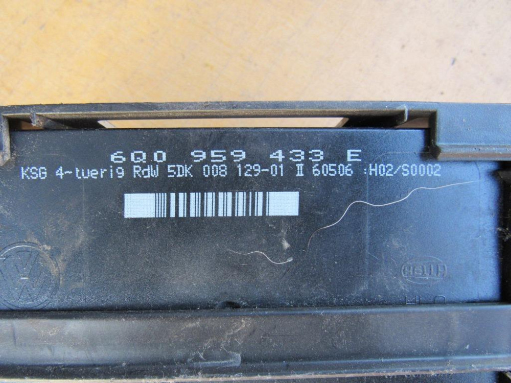Блок комфорту VW Polo 2005-2009 (6Q0959433E) Ковель - фото 2