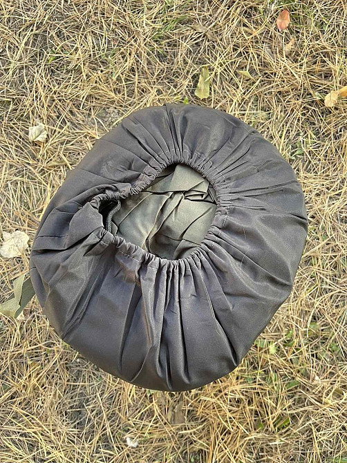 Зимний спальный мешок на флисе до -35С (Оливковый) Винница - изображение 10