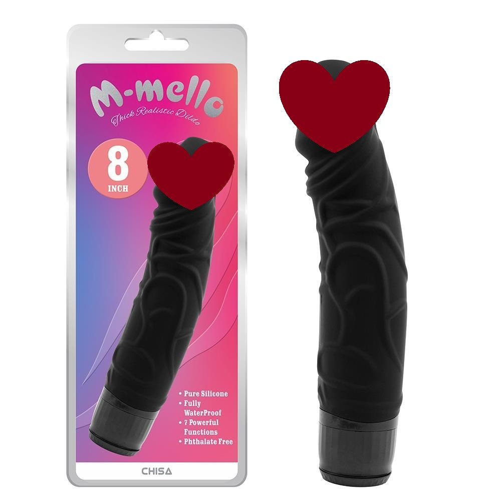 Вібратор Thick Realistic Dilio-Black Sex Aura Київ - фото 1
