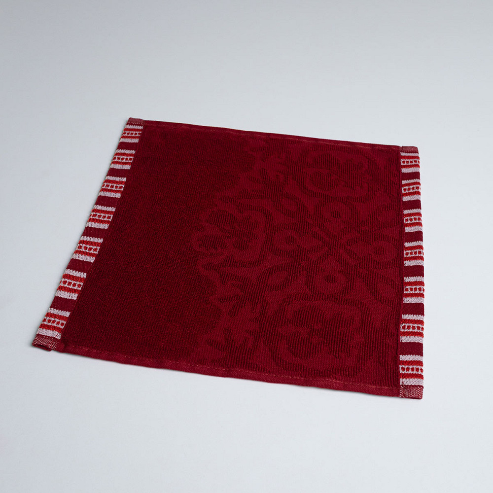 Набор кухонных махровых полотенец с орнаментом 40шт GM Textile 30х30см 400г/м2 (8 цветов) Сумы - изображение 8