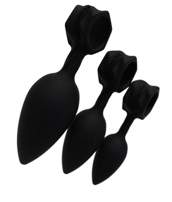 Набор анальных пробок Bathmate Anal Training Plugs, диаметр 2,5см - 3,1см - 3,8см Sex Aura Киев - изображение 7